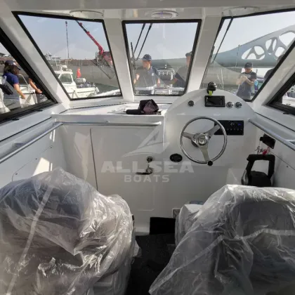 China 7.9m Aluminum Sea Cruiser Catamaran Rowing Boats for Sale