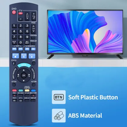Panasonic N2QAYB000126 Remote Control for DMR-EZ27 EZ28 DVD Players