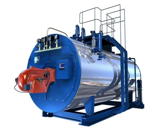 Closed Vessel 1 Ton Oil Fired Steam Boiler / Oil Fired Hot Water Boiler