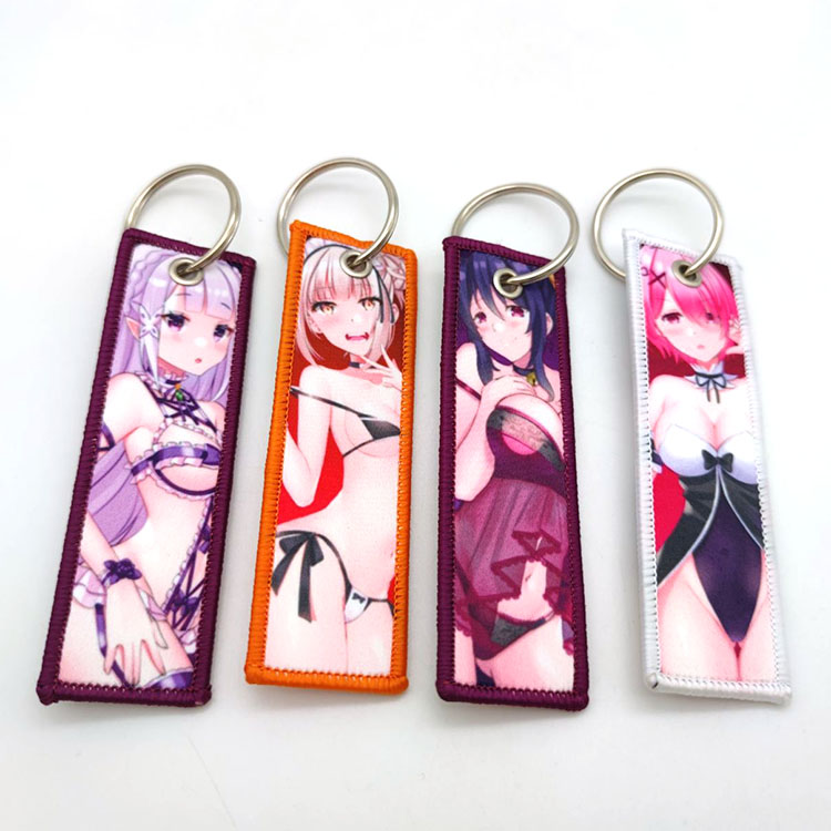 Embroidery Japan Anime Keychain(2) Embroidery Japan Anime Keychain(2)