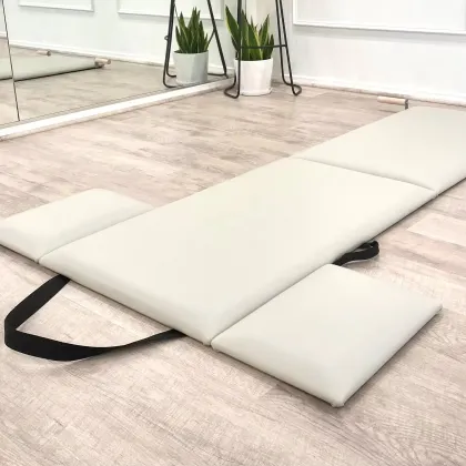 Complete Pilates Equipment Bundle: Unite Your Practice with Wooden Reformers, Trapeze Wall Tower, Low Folding Mat, and Moon Box