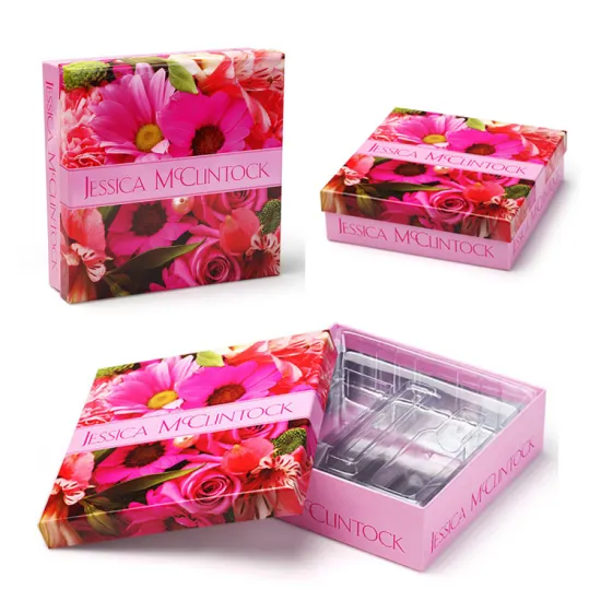 Beauty Top And Bottom PET Paper Gift Box