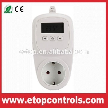 Outlet Thermostat for Greenhouse Heating System