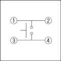 5.2mm Square Thin Surface Mount Switch