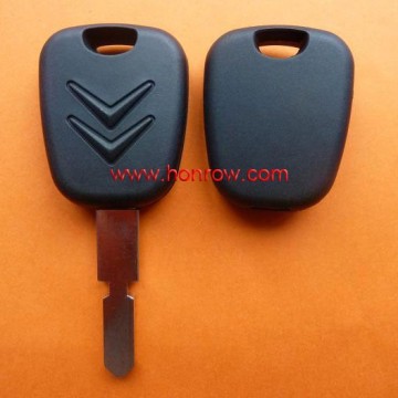 Citroen transponder key with 4 track 406 blade with 7936 ( ID46) Chip