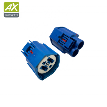 Connecteur hybride de câbles de boîtier de boîtier femelle étanche 7283-8497-90 YZK 4P Bleu pour véhicules automobiles