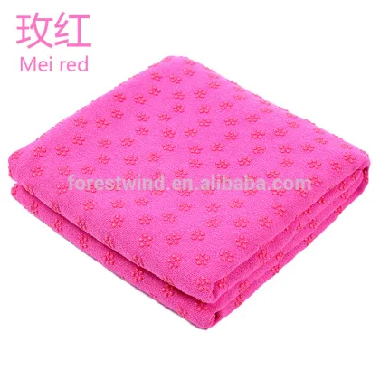 Hot Sale Customized Print Microfiber Yoga Mat Manduka