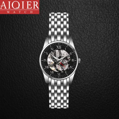 2017 waterproof mechanical automatic men watch