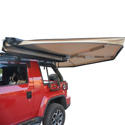 270 Degree Camping Roof Tent Awning with Annex Room - Fox Wing Awning for Cars