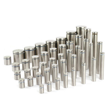 Stainless Steel Glass Spacer Decorative Screw Standoffs for Plastic Signs