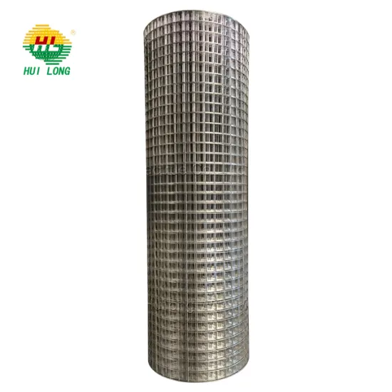 Welded Wire Mesh Roll 1/4 Inch PVC Coated