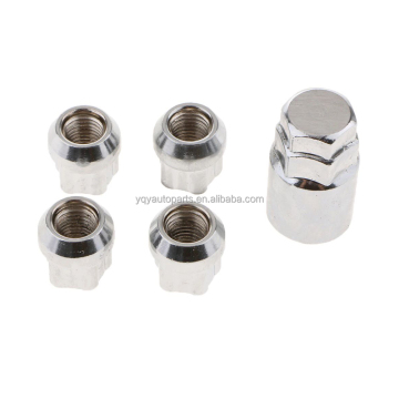 Best 60 Degree Wheel Lock Nuts 19mm Hex Steel Lug Nut M12x1.5 for Car