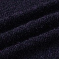bouch ສີດໍາສີມ່ວງ loop fleece ຜ້າ polyester 100%