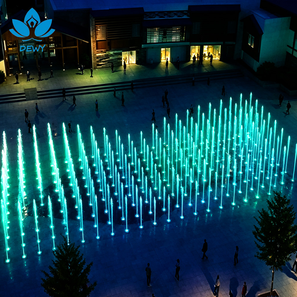 outdoor dry fountain