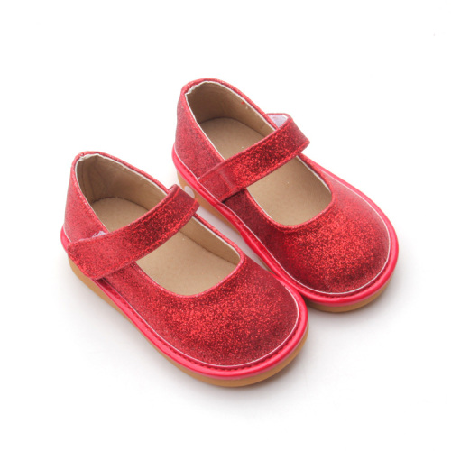 Wholesale filles chaussures coulantes pour enfant avec son