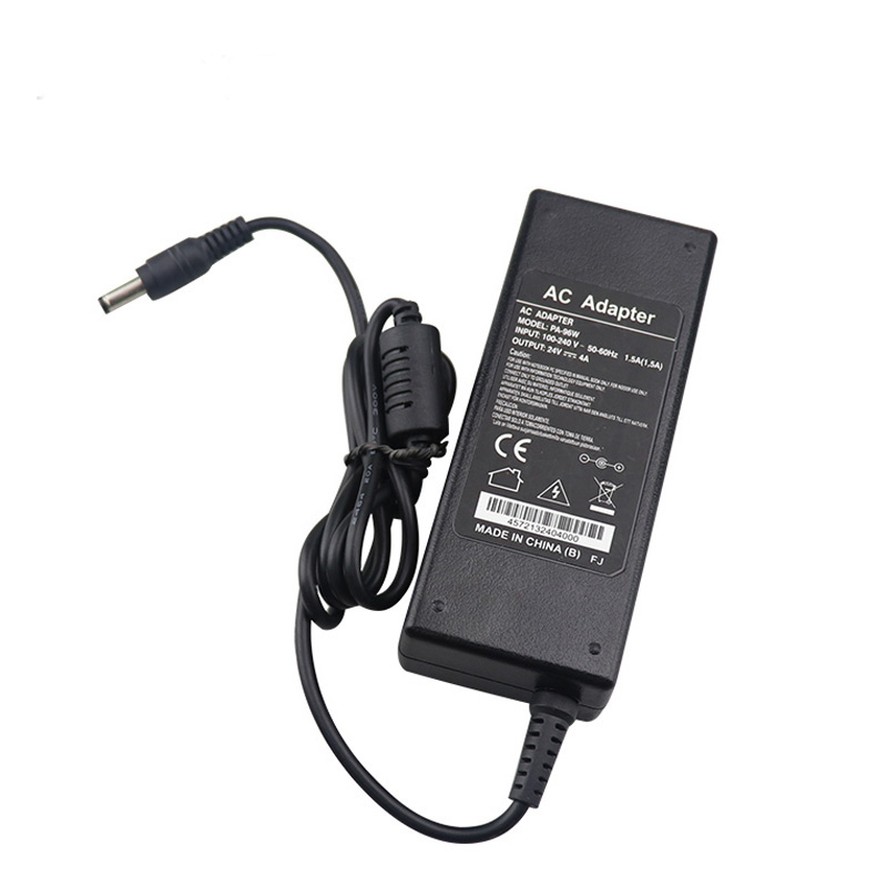 100-240V ac 50 / 60hz Carregador Adaptador 24 volts 4a