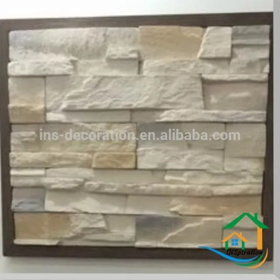 Fake stone decorative panel