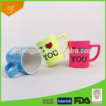 Promotional decal Ceramic mug Stoneware Cup, Blank Coffee Mugs Wholesale