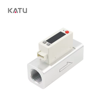 Compact KATU Gas Flow Meter FM350: CO2 O2 Neutral Easy Install with Display
