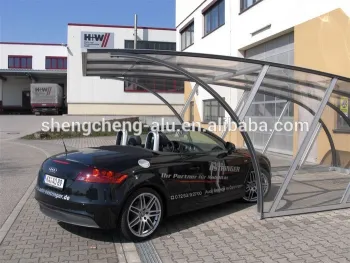 Top quality and cheap aluminium single carport