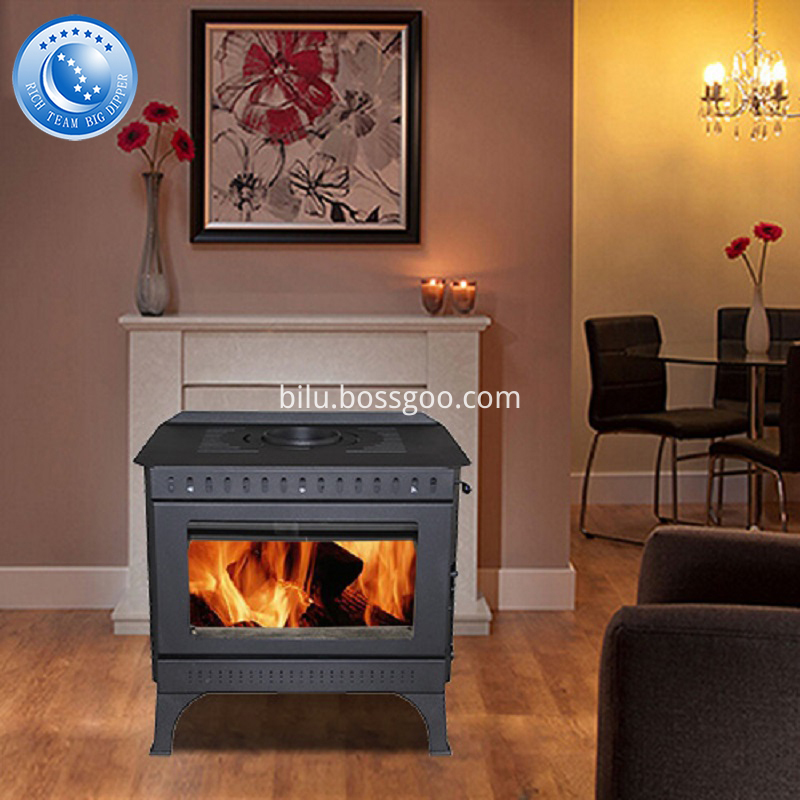 Steel Plate Wood Burning Stoves Installation