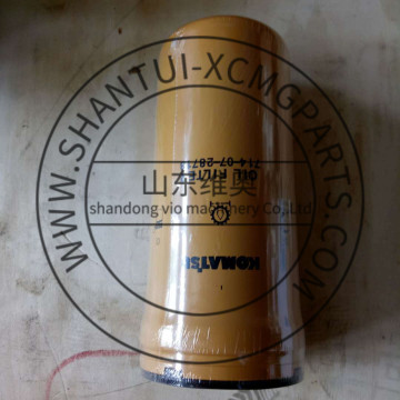 Filtro de óleo de transmissão da escavadeira Komatsu 714-07-28713