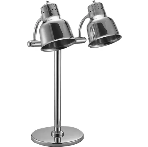 Buffet Double Heat Lamp with Marble Base