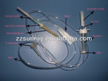 Sterilized disposable Iv. Infusion set parts