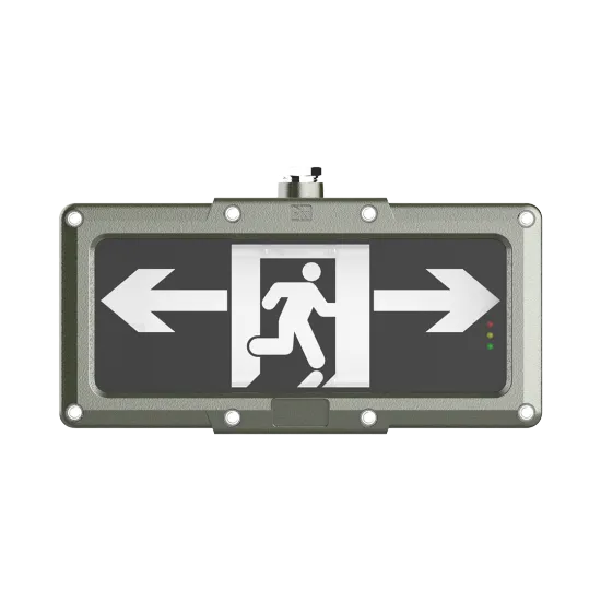 5W Aluminum Explosion Proof Emergency Lamp Exit Signs with ATEX