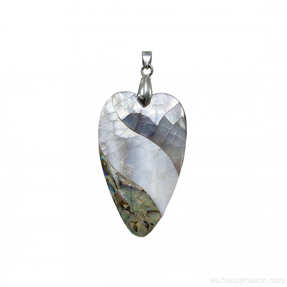 Craft Shell Abalone Pendants Charms para hacer joyas