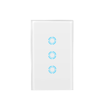 Chaoran Smart Switch Google Home Wireless Touch Screen US Standard Smart Switches
