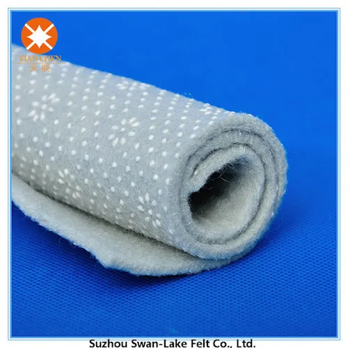 Anti Slip Nonwoven Fabric With Pvc Dots For Carpet Backing