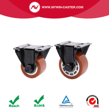 Low Gravity Plate Rigid TPU Caster Wheel