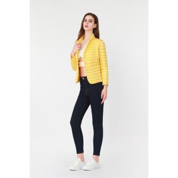 Yellow Down Cotton Jacket