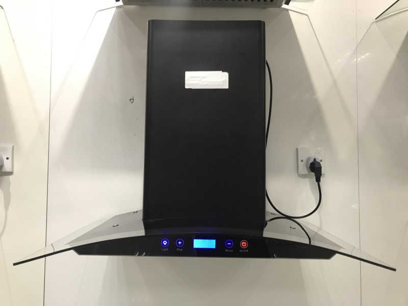 Big Air Flow 600mm Ultra Thin Nexstyle Exhaust Range Hood Touch Switch Kitchen Chimney Cooker Hood