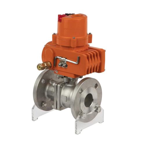 Electric Explosion-proof Electric 2way 2pc Flange Ball Valve