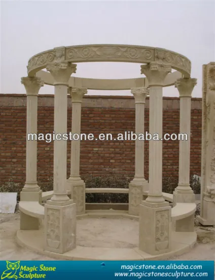 Stone Enclosed Gazebo