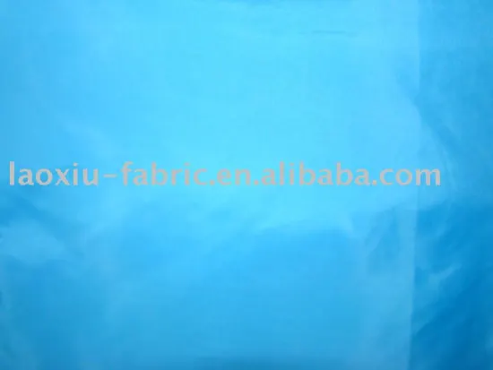 polyester golden print plain taffeta fabric