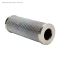 Metal powder sintered titanium rod filter element