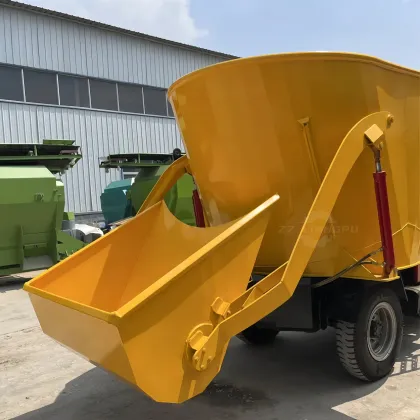 5m3 Tractive TMR Feed Mixer for Cattle