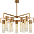 LEDER Beaded Circular Chandelier Lighting