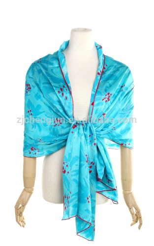 2015 china wholesale digital print new design silk scarf