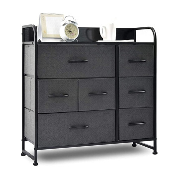 Modern Corner Dresser with 6 Drawers for Small Spaces