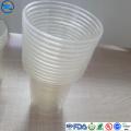 Natural Clear Thermoformed PLA Cup Finished Products