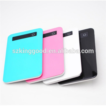 Touch Screen Ultra Thin Polymer Power Bank 4000mAh