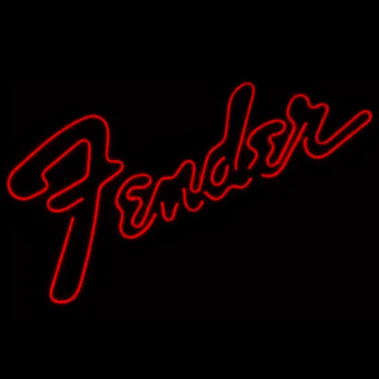 FENDER MUSIC NEON SIGN