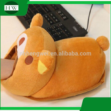 custom promotion usb warmer heated cartoon animal anime mouse mat pad