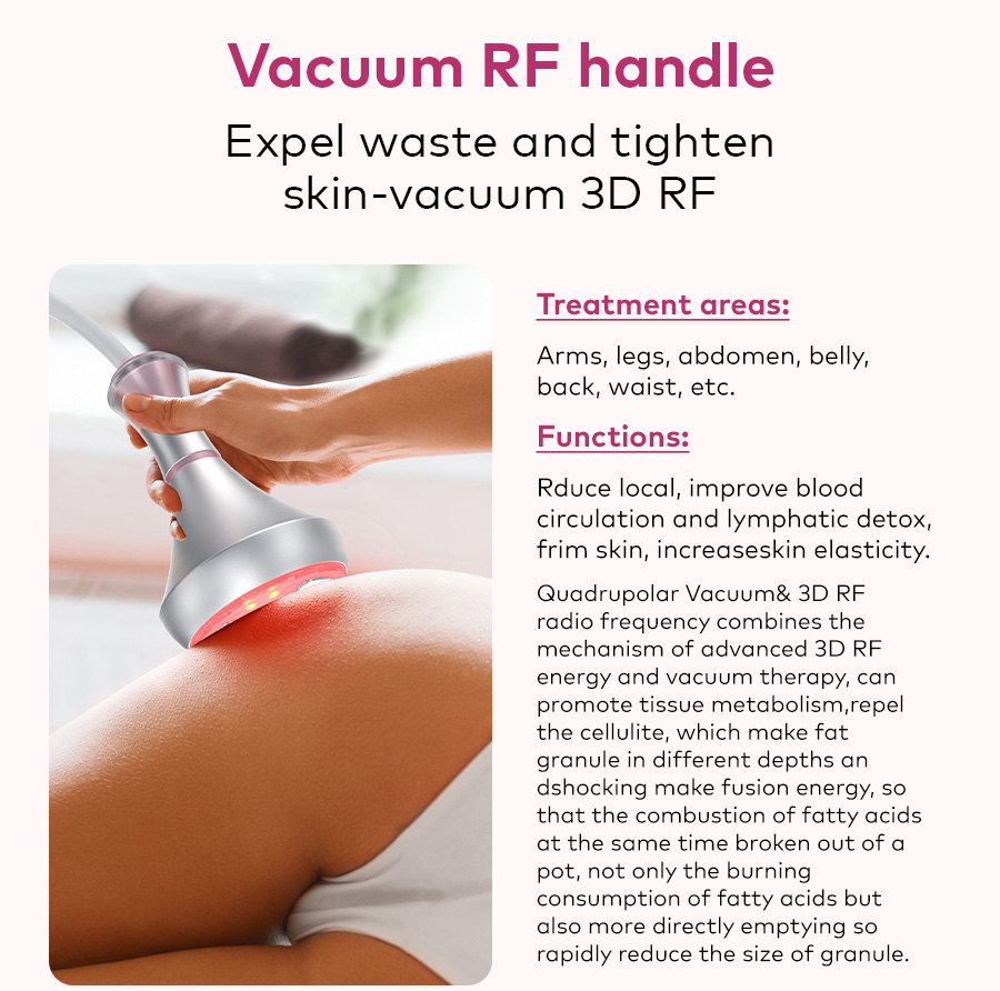 cavitation rf vacuum slimming machine