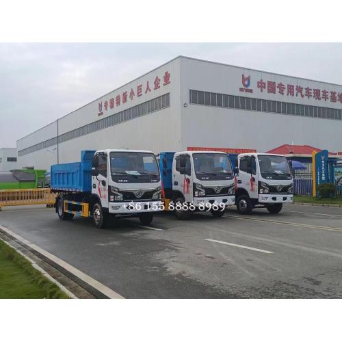 Dongfeng 4x2 single-axle dump garbage truck