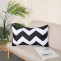 Cushion Office Elegant Rectangle Lumbar Pillow Case
